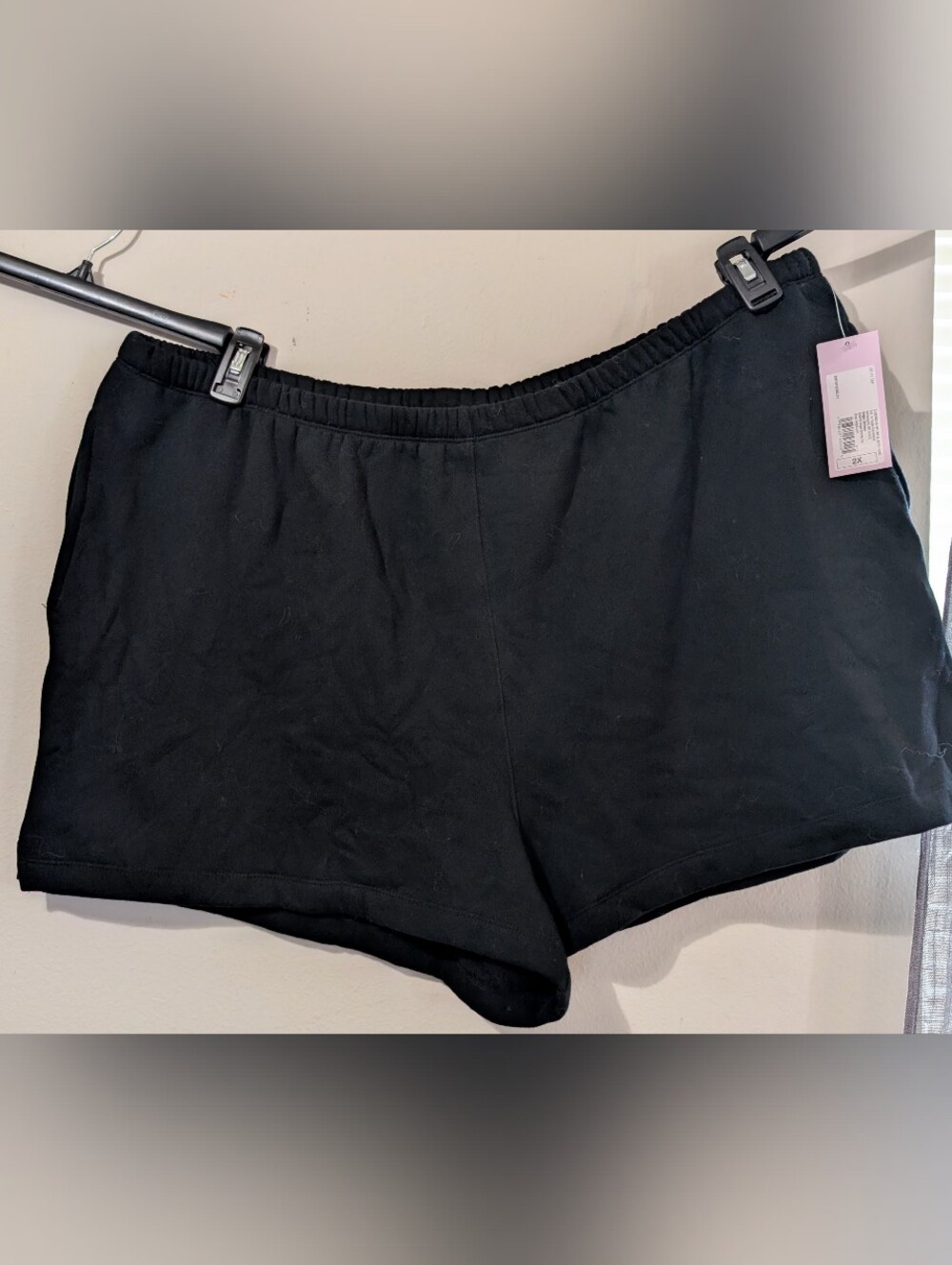 NWT Soft Black Lounge Shorts with Pockets Wild Fable Size 2X